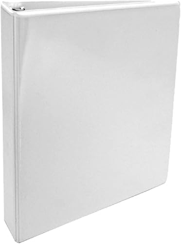 Miniatura 4 de 11" x 8.5" Binder, 1" Angle-D Anillo, Vista Binders (115910), Negro