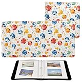 Diseño portátil: álbum ligero y suave y práctico, los álbumes de fotos se pueden llevar en tu bolsa para mostrar tus fotos instantáneas o ponerlo en casa como decoración.