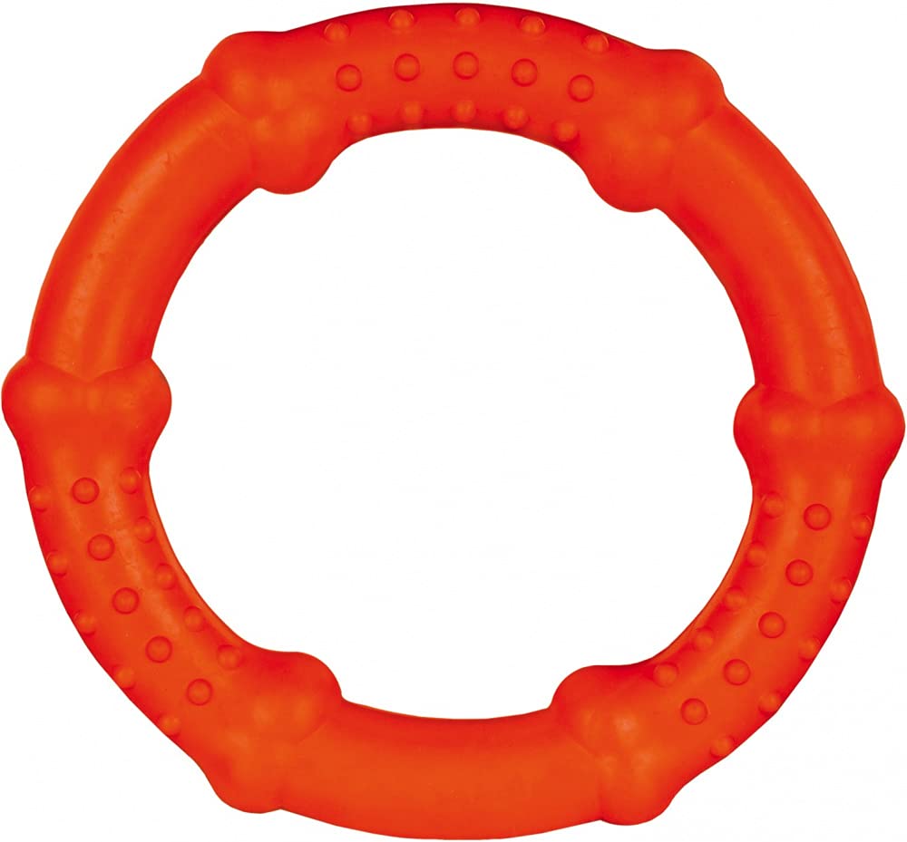 Trixie Floatable Natural Rubber Ring, 16 cm, Assorted Color