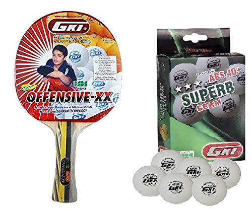 GKI Offensive XX Table Tennis Combo Set (B07J6JH9L1) Amazon Price History, Amazon Price Tracker