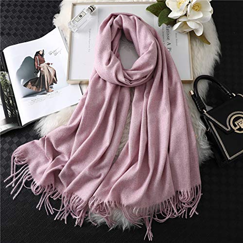 Écharpe en cachemire pour femmes cadeau hivernal pashmina de luxe