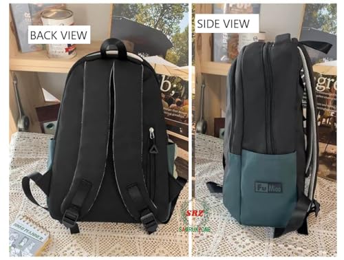 Image of SRZ School Bag College Bag Backpack for women Travel bag Polyester Trendy Stylish Backpack Drawstring Embroidery