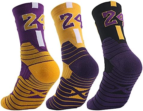 dtrqmow Elite Basketball Socks,running socks,Athletic Socks,Compression Cushion Socks for Men & Women
