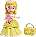 Mattel CJR01 - Disney Princess - Sofia die Erste - Prinzessin Amber mit Handtasche - 9 cm Spielfigur & Zubehör