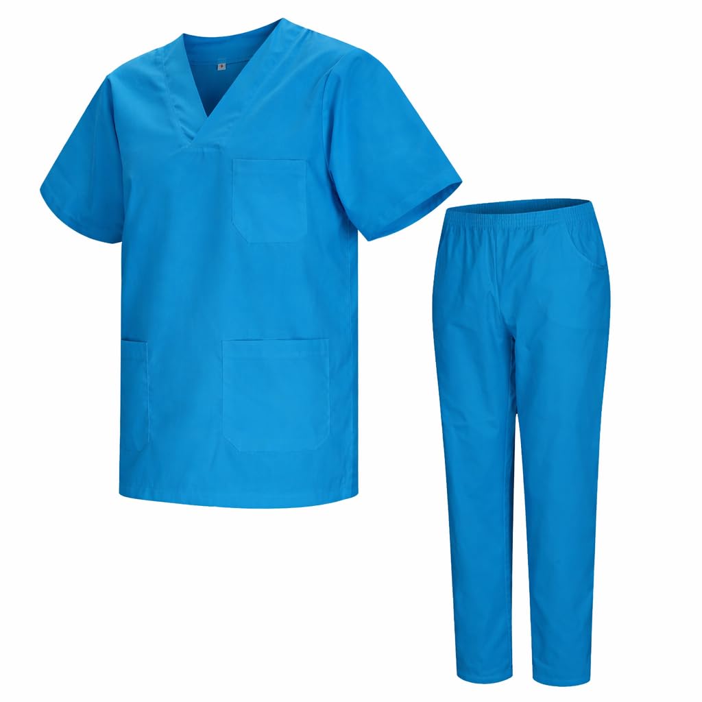 MISEMIYA - Unisex-Uniform-Set – Medizinische Uniform mit Oberteil und Hose Medizinische Uniformen 817-8312 - 5