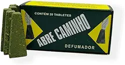 Incenso Defumador De Ambiente Abre Caminho Caixa Com 20 Unidades - Oferta