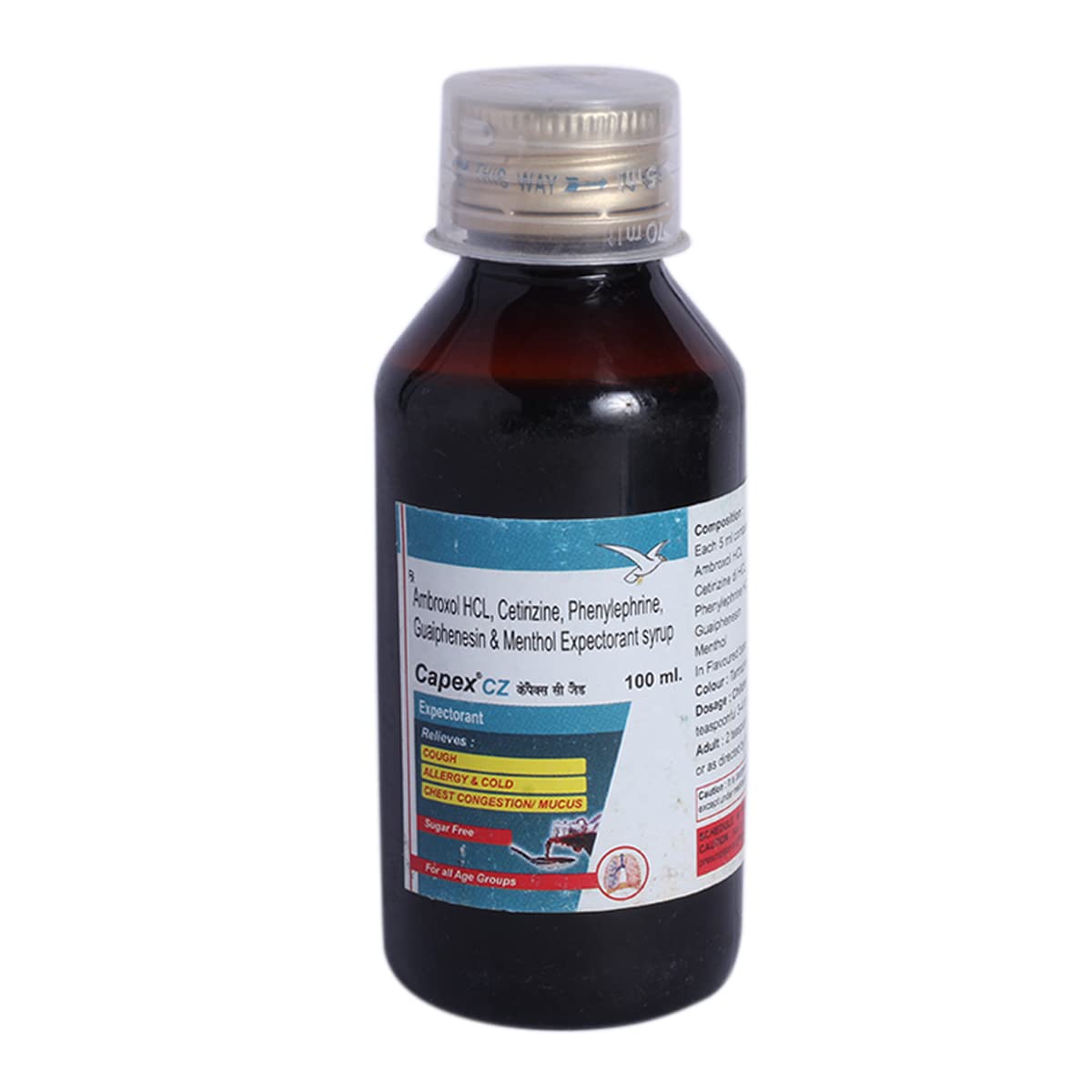 Capex CZ - Bottle of 100 ml Expectorant