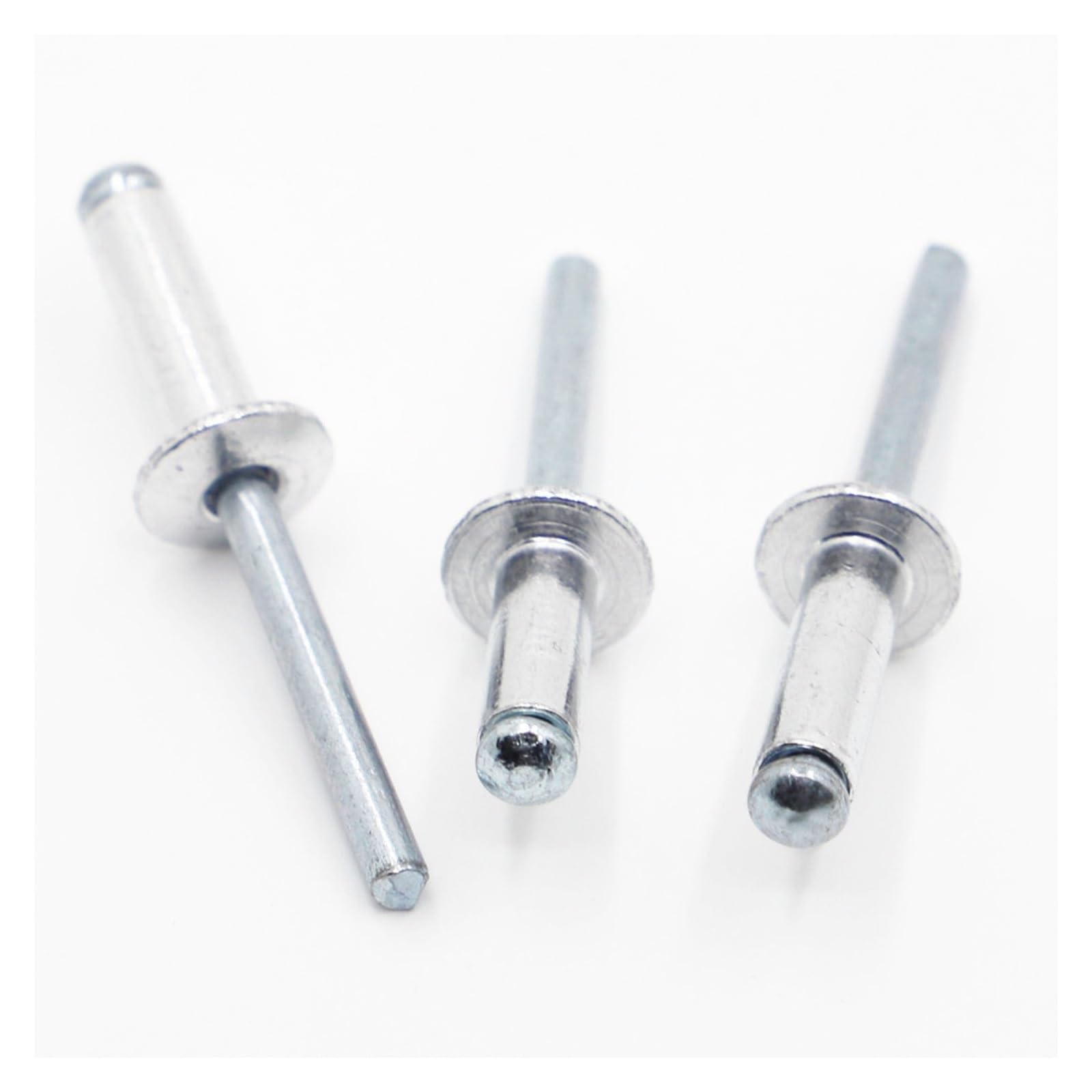 Rivetti ciechi in Alluminio, Mandrino di Rottura a Testa di Fungo in Alluminio GB12618 da 100 Pezzi M2.4 M3.2 M4 M5 M6(9mm)