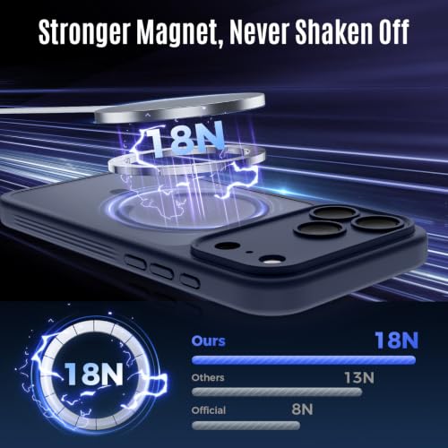 Symcele Designed for iPhone 18 Pro Case/iPhone 17 Pro Case, Deep Blue - image 5