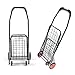 FLYTYSD Comestibles Plegable Carro con Ruedas De Compras con Grandes Pesados ​​Y...