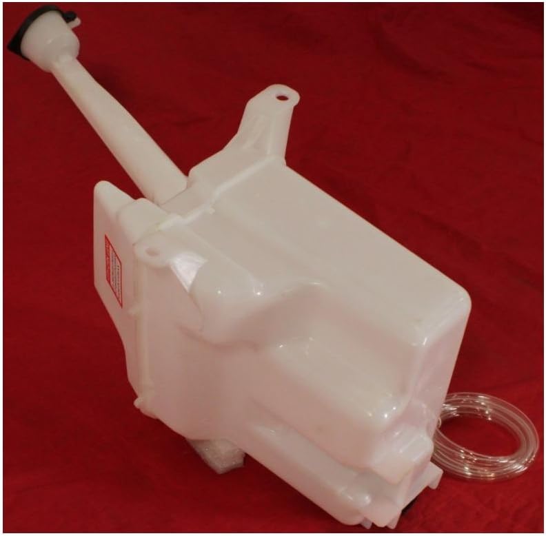 Evan-Fischer Windshield Washer Tank Compatible with Toyota Corolla 03-08 Assy W/Pump and Cap