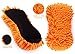 SCRUBIT Microfiber Car Wash Sponge - Non-Scratch Wash Mitt Microfibers for Cleaner Cars, Great for Everyday Cleaning - Automobile Cleaning Sponges Essential Part of Any Washing Kit - 2 Pack