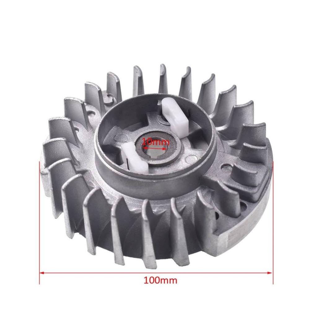 Volante magnético Compatible con Motosierra 4500 5200 5800 45 52 58 45cc 52cc 58cc trinquete de peón | 2 PCS