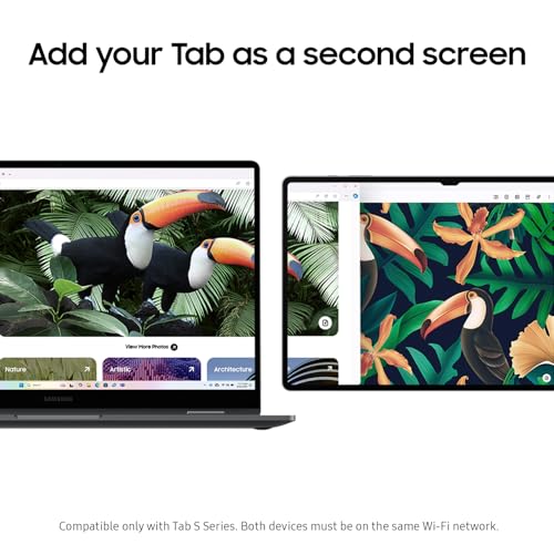 Image of Samsung 15.6 inch Galaxy Book5 360 Copilot AI Laptop PC Computer, FHD AMOLED Touchscreen, 16GB / 512GB, Dolby Atmos Quad Speakers, All-Day Battery Life, NP750QHA-KA1US