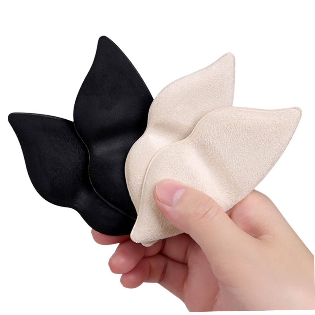 Healeved 30paare Fersenschutzpolster Für High Heels Selbstklebende Fersenpolster Für Damen Und Herren Und Langlebig Gegen Blasen Und Druckstellen Schwarz Und Hautfarbe