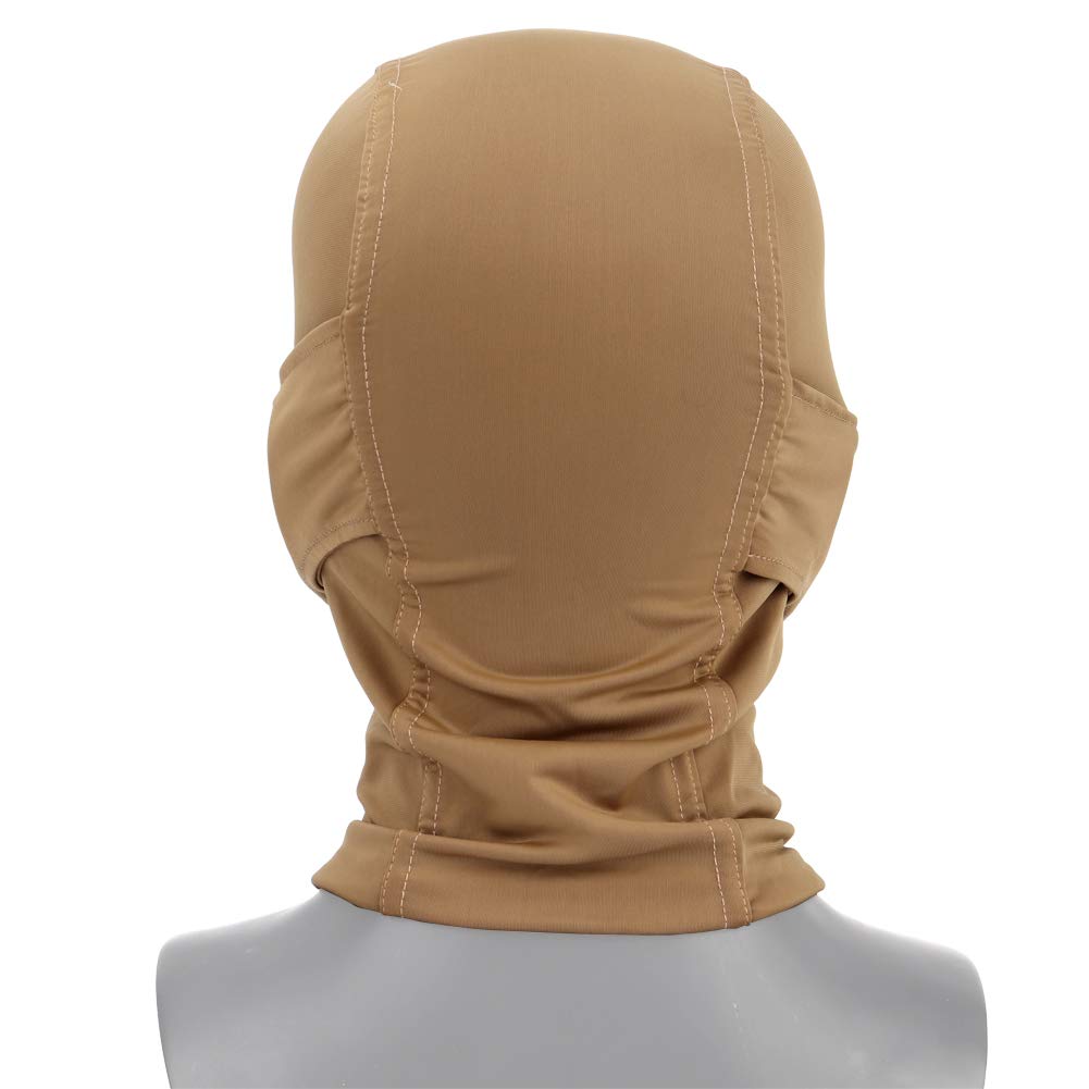 Tattico Airsoft Paintball Viso Completa Maschera in Acciaio Poliestere Balaclava Caccia CS Maschera Ciclismo Protezione Casco Fodera