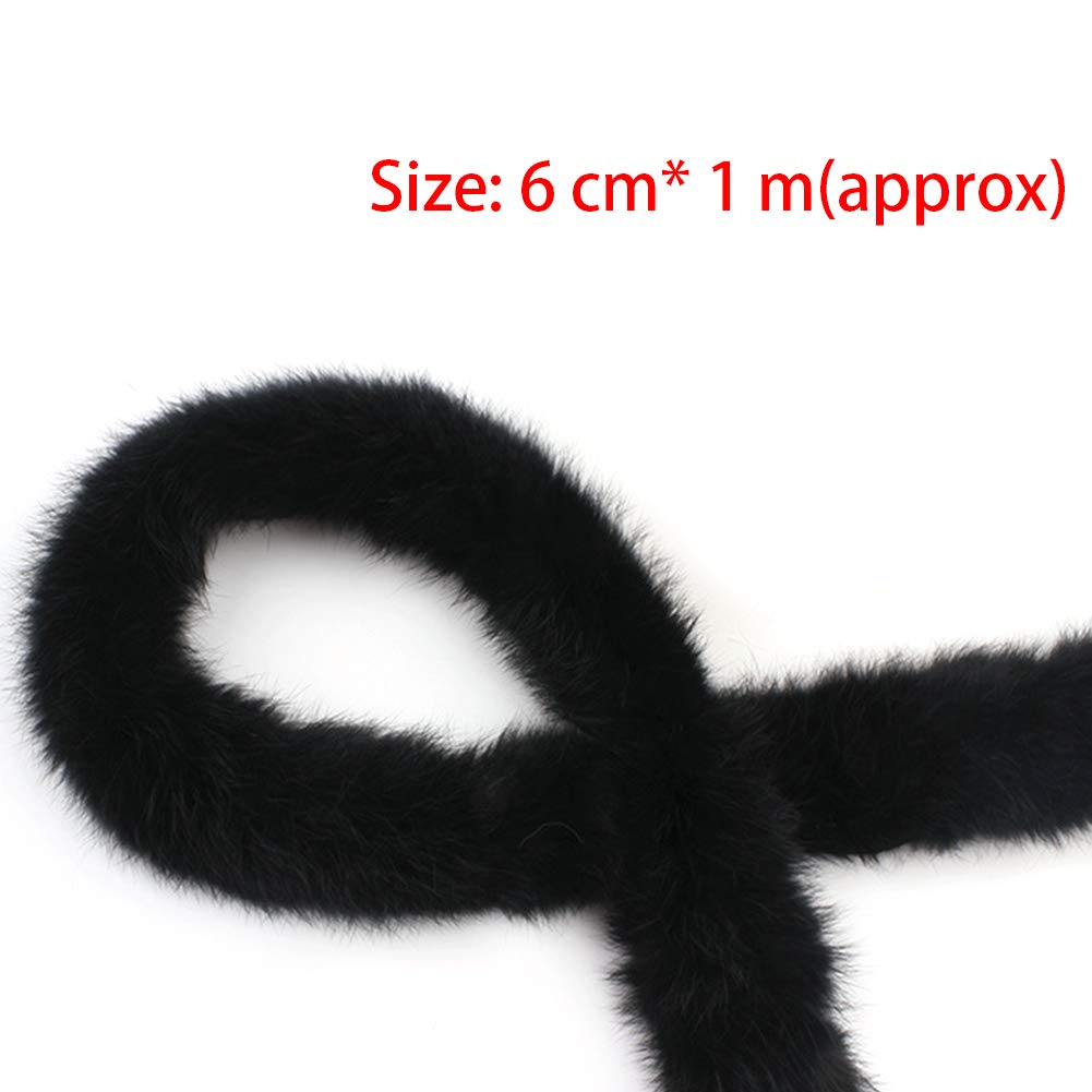 Decorative Furry Ribbon, Handmade DIY Down Jacket Cloak with Decorative Furry Ribbon, Handmade DIY Down Jacket Cloak with
