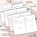 Clever Fox Compact A5 Medical Planner 12-Month – Medical Notebook, Health Diary, Wellness Journal to Track Health –12 Months (Rose Gold)