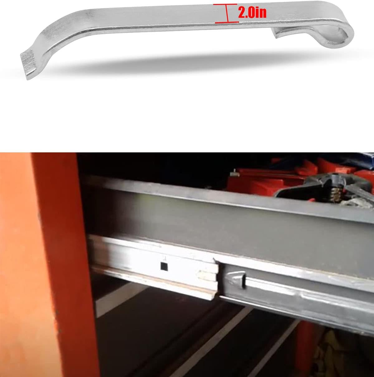 Buy EMIHO 12 Pcs Tool Box Drawer Slide Retaining Keeper Clips Early 2