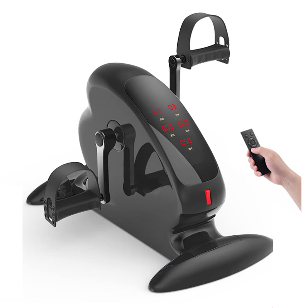 Sprzęt do ćwiczeń dla starszych ramion i nóg, mini elektryczny rower eliptyczny pod biurkiem Maine sprzęt rehabilitacyjny Peddler Maine z monitorem LCD