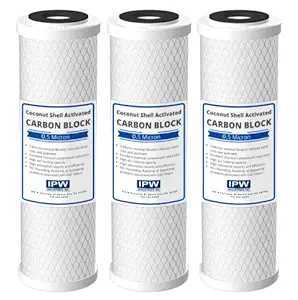IPW Industries Inc Fits Whirlpool WHKF-DB1 Undersink Water Filter Compatible Cartridges 3 Pack