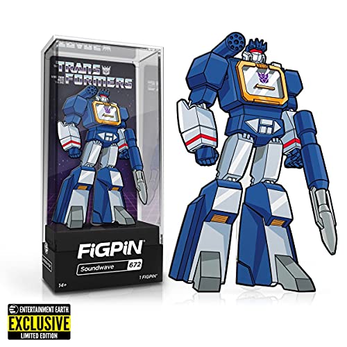 Transformers G1 Soundwave FiGPiN Classic Enamel Pin - Exclusive