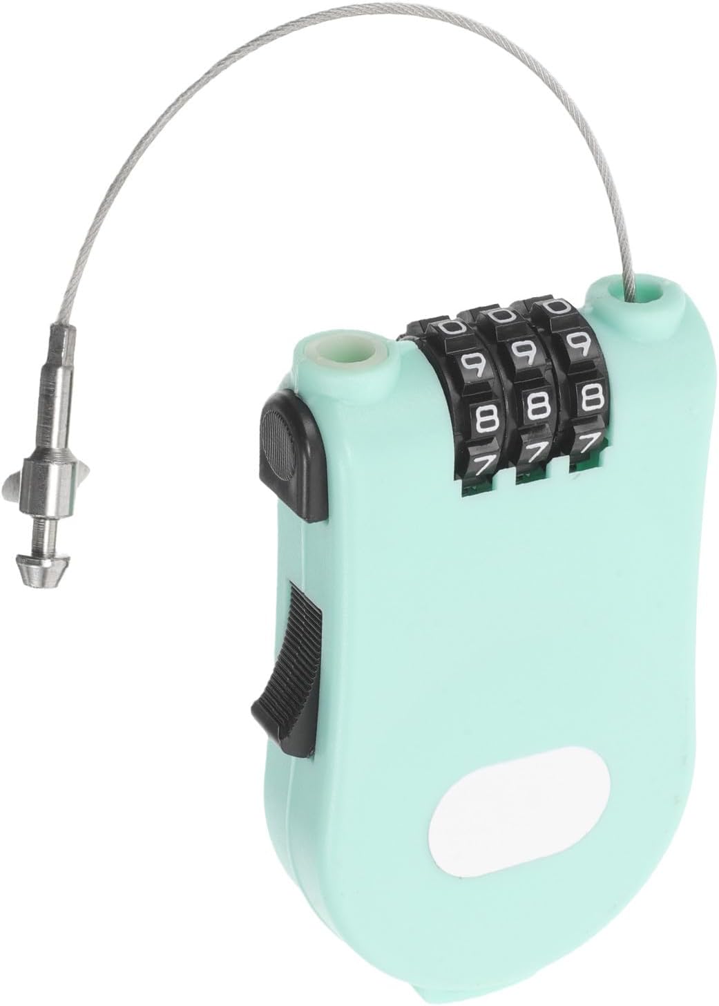 Candado de Cable Retráctil con Combinación para Bicicleta
