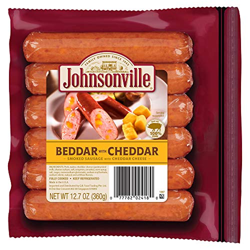 Johsonville Beddar with Cheddar Sausage 360 g - Chilled