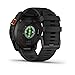 Garmin Fenix 7X Pro Solar Edition 51 MM Slate Gray with Black Band GPS Smartwatch Built-in Flashlight and Power Glass Solar Charging Lens and Advanced Training Features Designed for Larger Wrists.