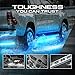 OPT7 Aura Aluminum Underglow LED Lighting Kit for Truck with Remote Control, 12V Exterior Waterproof Light Bar, RGB Multicolor Neon Accent Under Car Decorations, Off Road Pickup Jeep Gifts