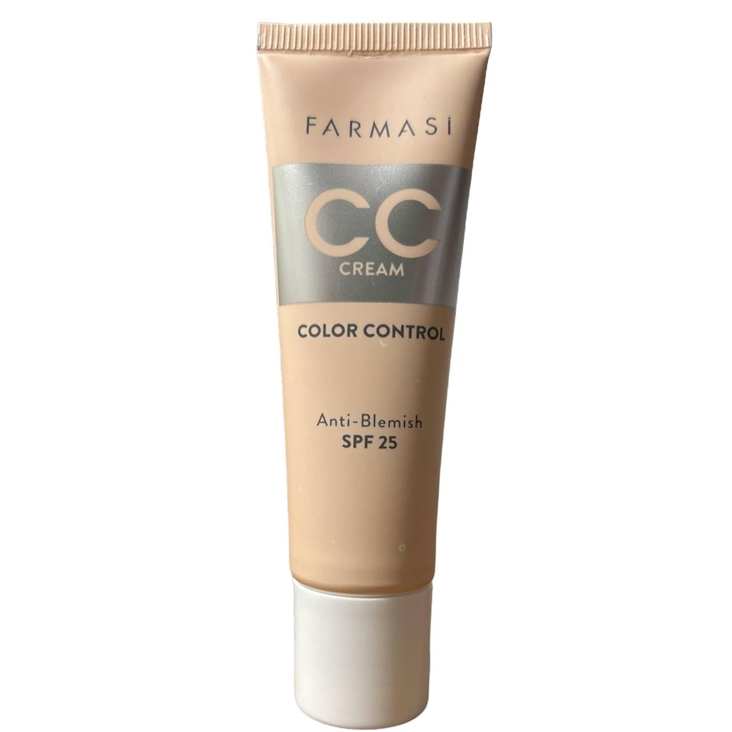 FARMASi CC Color Control Cream, Natural and Flawless Finish, Enriched Formula with Multimineral & Spf 25+, All-Day Hold, All Skin Types, 1 fl. oz, 06 Deep