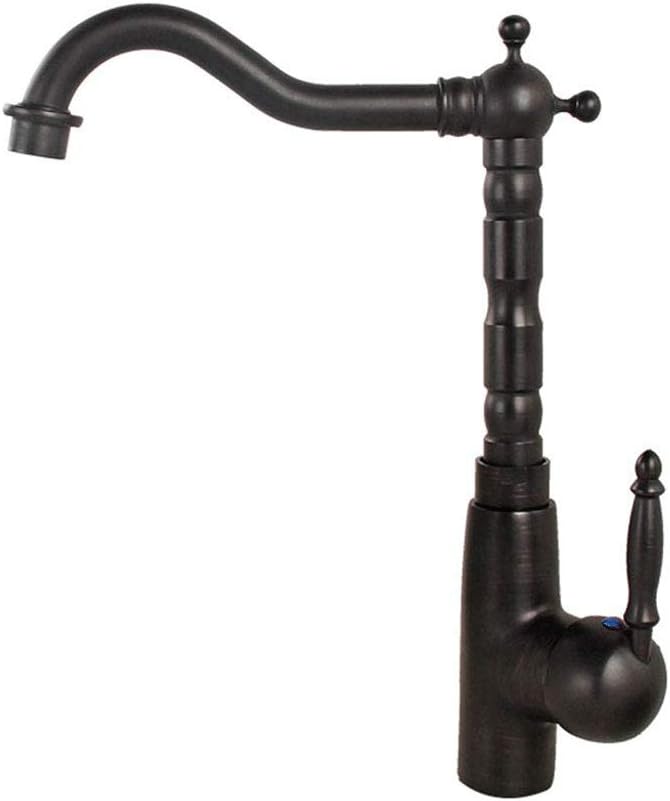 Antique Kitchen Faucet hot and Cold Basin(Gray)