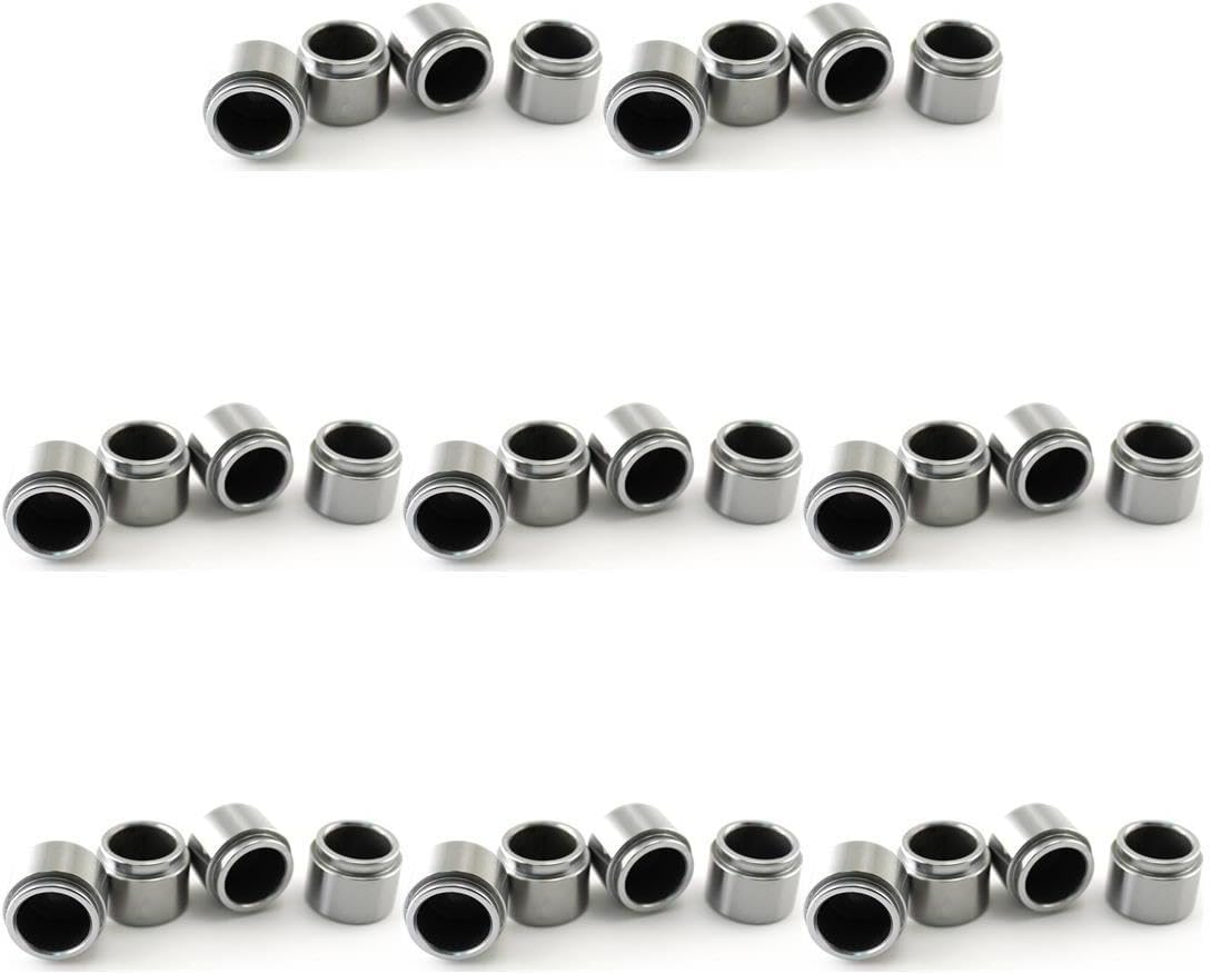 Disc Brake Caliper Piston 8PCs Front Automotive Replacement fits Volvo 242 1975 2.0L l4, fits Volvo 245, 244 1976 1977 1978 1979 1980 1981 1982 1983 1984 1985 2.1L l4