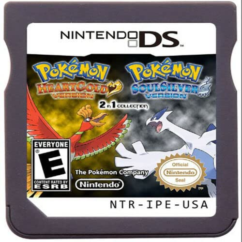 Buy DS Game Card Heartgold&Soulsilver Version, Game for 3DS 2DS NDS NDSL NDSI NDSLL NDSXL, Fit