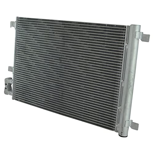 Image of TRQ Air Conditioning A /C Condenser Receiver Drier Compatible with 2014-2019 Chevrolet Corvette GM3030307