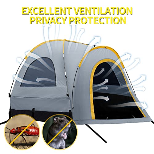Xintuo Truck Bed Tent, Truck Tent 5.5 Bed, 2 Person Truck Tent Pickup Truck Tent, Truck Bed Tent 5.5 Ft With Carry Bag, 5'-5.5' Camping Preferred #TOP4