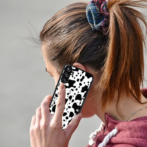 Vobber for Galaxy S24 Plus Case,Wallet Case Hidden Card Slot Holder Shockproof TPU and PC Dual Layer Protective Case Cover for Samsung Galaxy S24 Plus 6.7" 2024,Cute Cow Pattern - image 7
