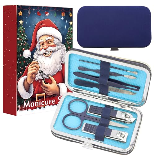 Coupe-ongles bleu et chaussettes confort contre les pieds froids
