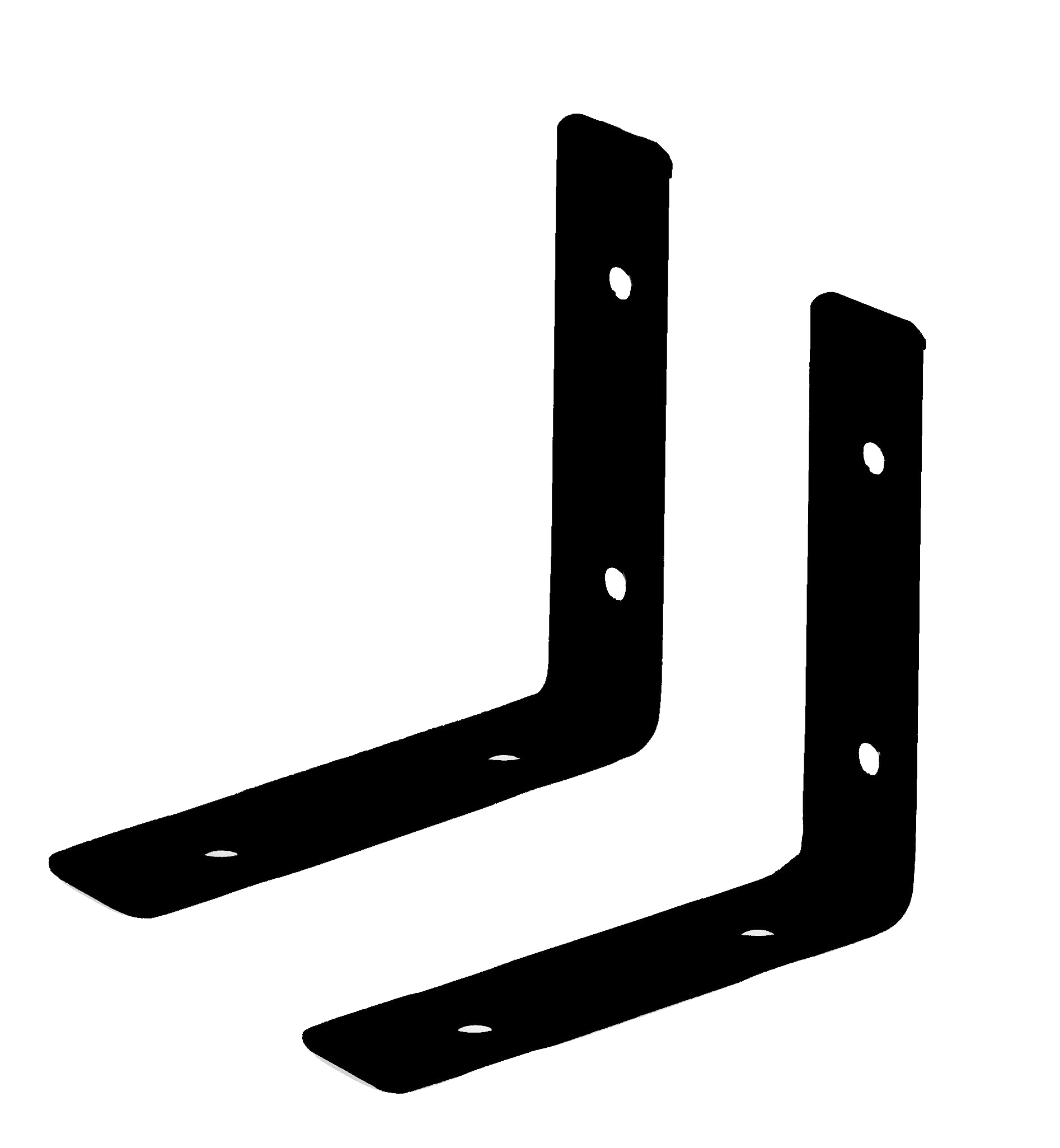Metalick Wall Bracket L Shape with Screws, (Set of 2) Wall Floating Shelf Bracket, Iron Shelf Brackets, Metal Shelf Bracket, Modern Shelf Bracket (4" x 4") (B094RFF3FJ) Amazon Price History, Amazon Price Tracker