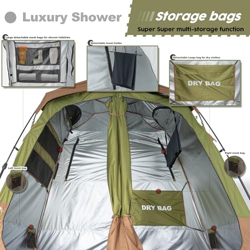 Porayhut Deluxe 2-Room Tent