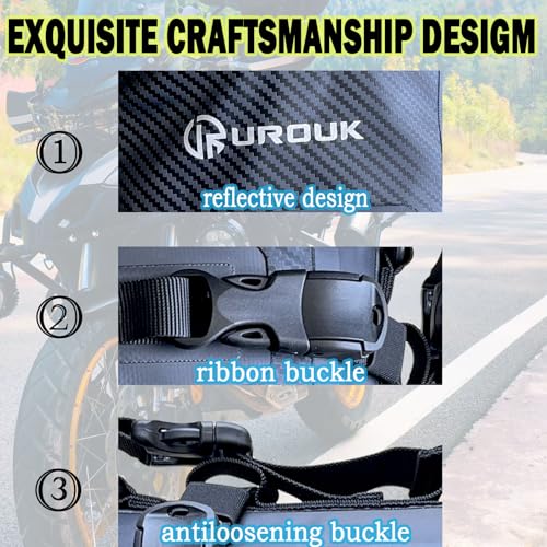 Bolsa para barra de choque moto impermeable 6-8L miniatura 6