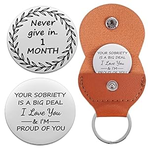 1 to 30 Year Sobriety Coin 1 to 11 Month Recovery Token Sober Anniversary AA Recovery Medallion Chip 12 Step Gifts NA OA