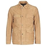 1 Chevignon Bixel Cuir Jacken Herren Beige - L - Lederjacken/Kunstlederjacken Outerwear