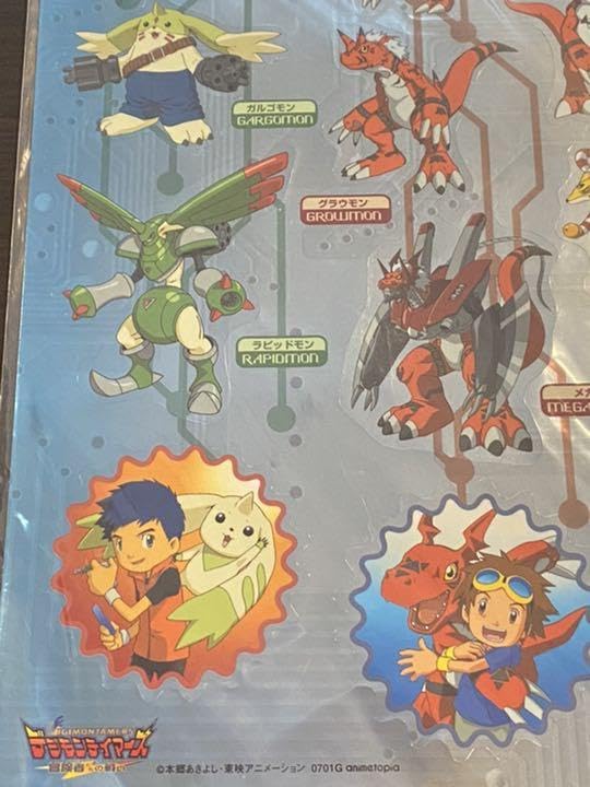 デジモン テイマーズ デジモン テイマーズ シール列伝 ❇️デジモン