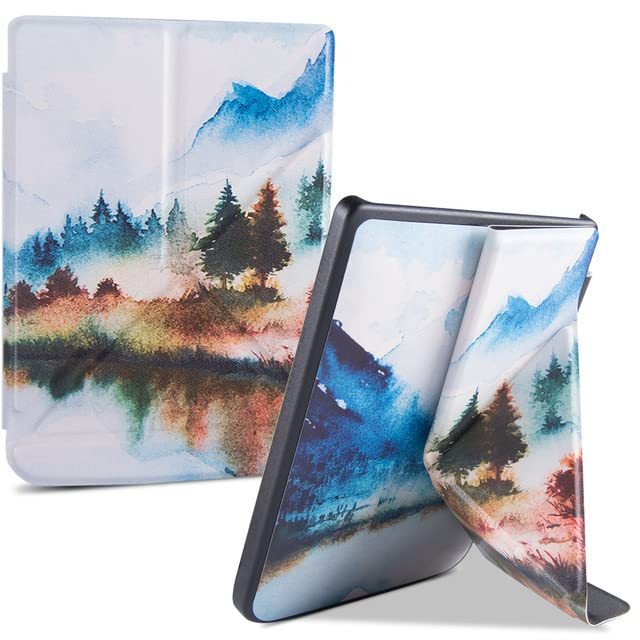 pocketbook Pocketbook 606/616/627/628/632/633 Color Case for Touch Lux 4/Basic Lux 2/Touch HD 3 Origami Stand PU Leather Cover (Landscape)