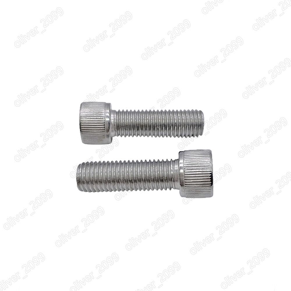 Tornillos de cabeza hexagonal de acero inoxidable, 3 piezas, tornillos de cabeza cilíndrica(UNC 1/2 13 x 1 3/4)