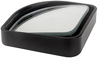 Vista 37 de x xotic tech Blind Spot Mirror, 2'' Black Round HD Glass Convex Rear View Mirror, 360° Rotate Wide Angle, Universal for Car SUVs Truck Motorcycle(2