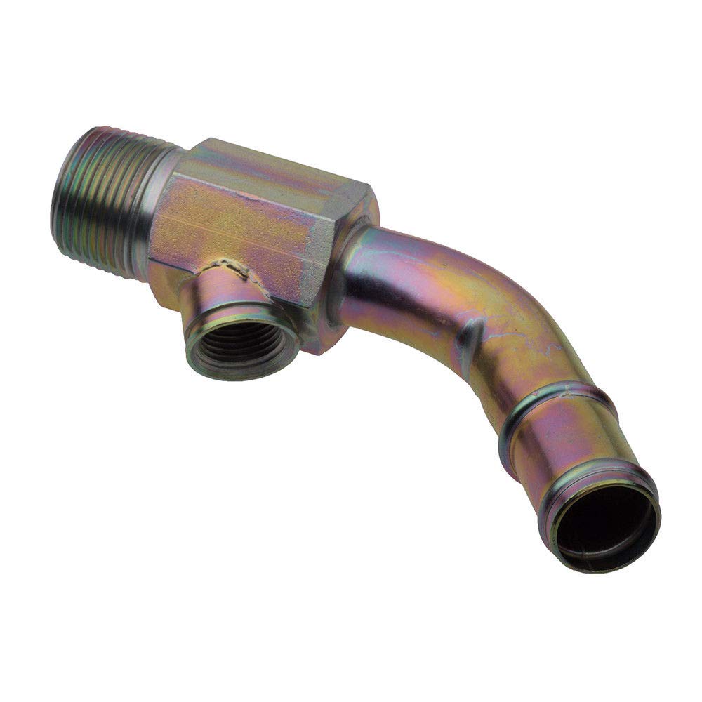 Hot Water Radiator Coolant Temp Sensor Elbow Connector Tube