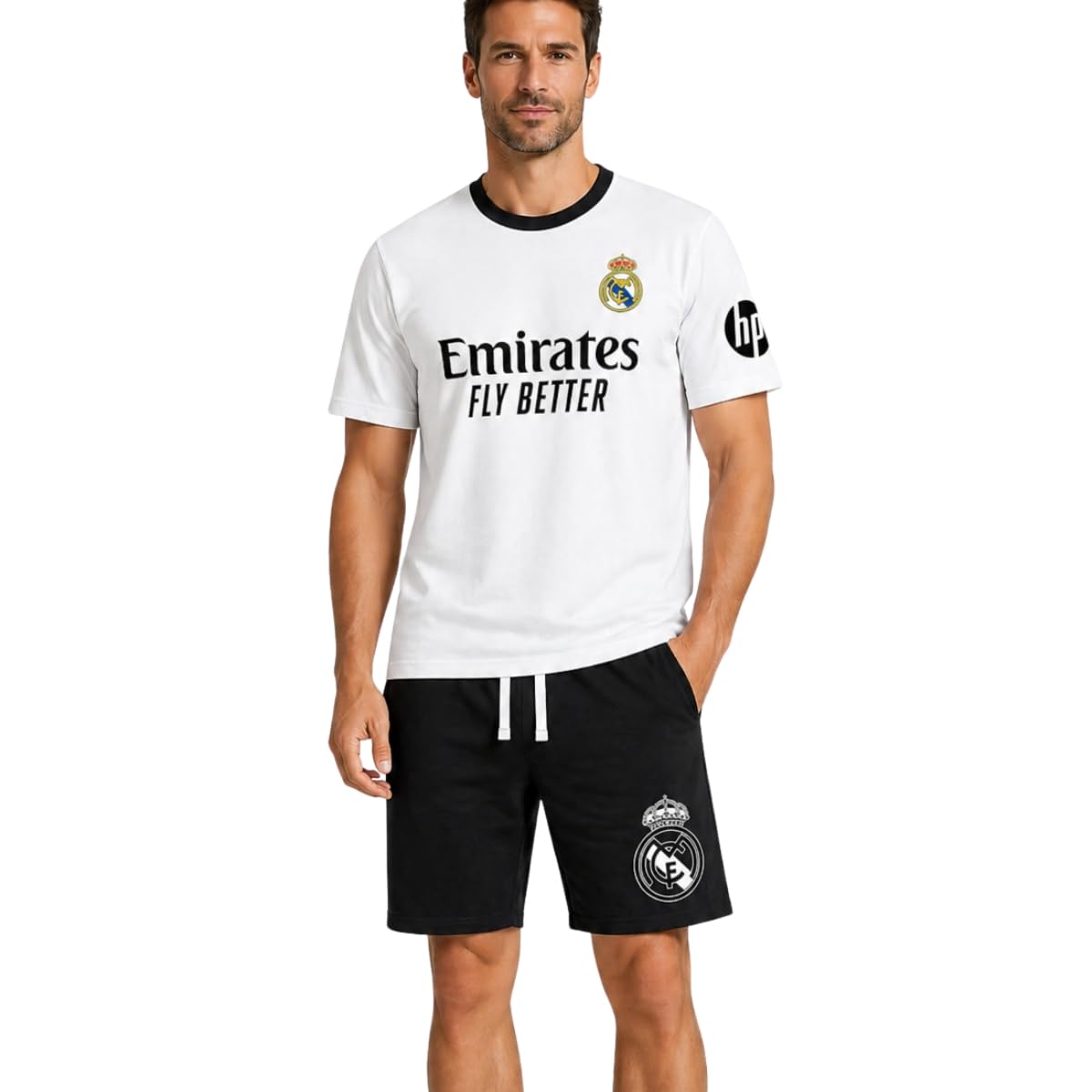 New Import Pijama Real Madrid Adulto algodón 100%