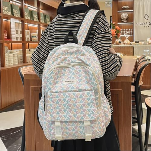 Image of Tinytot 20 Litre Lightweight Waterproof Backpack Bags for Women - 17 Inch College Bag for Girls, Medium School Bag for Girls 8+ Years, Office & Picnic Bag